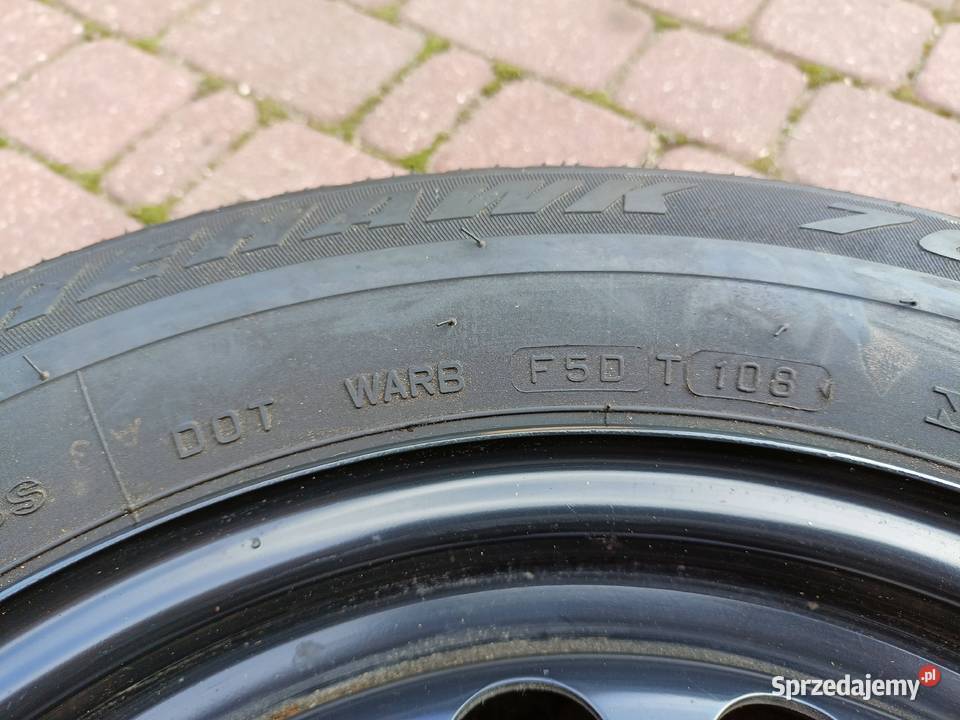 Koło zapasowe opel 4x100 Zaścianki