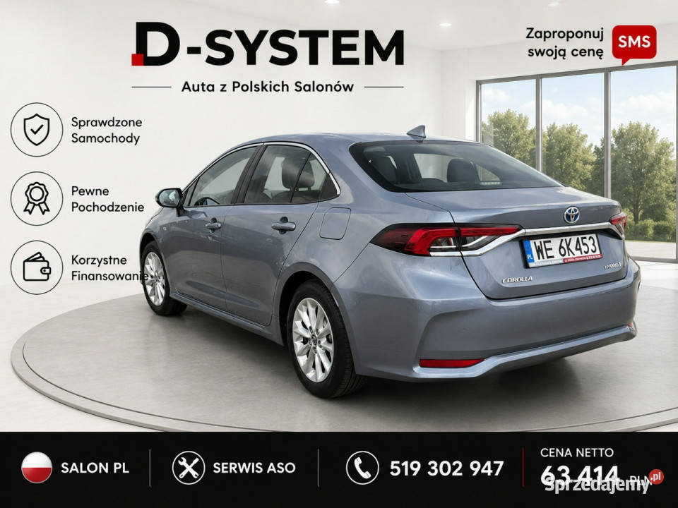 Toyota Corolla 22 Salon Polska 18 HYBRID 1wł z Białystok sprzedam