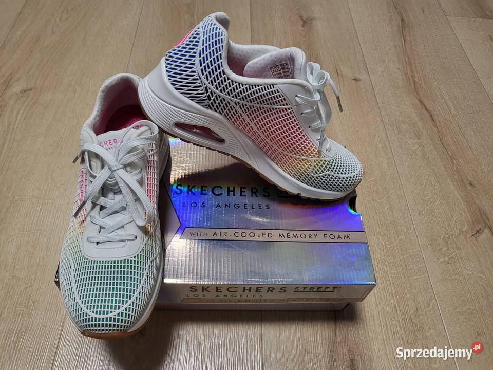 Niepowtarzalne multikolorowe buty sneakersy Warszawa