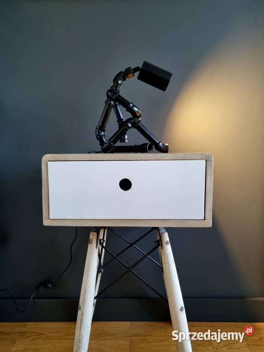 LaLampka nocna stołowa ludzik loftowa ozdoba