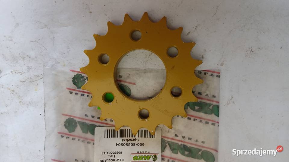 Zębatka młocarni Holland 20 zębów fi 45 mm