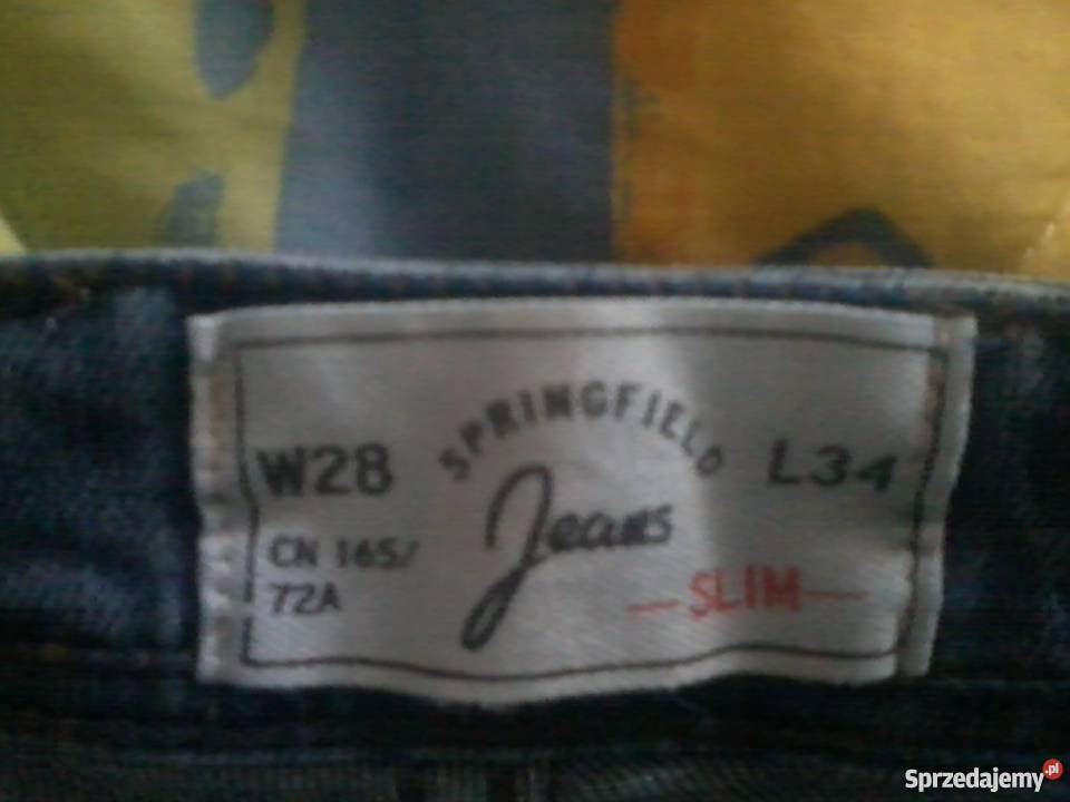 Spodnie Springfield niebieski