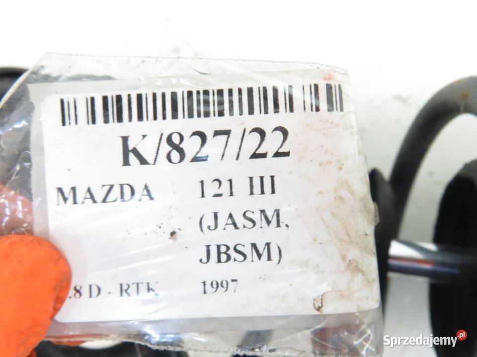 AMORTYZATOR PRAWY TYLNY MAZDA 121 III osobowe