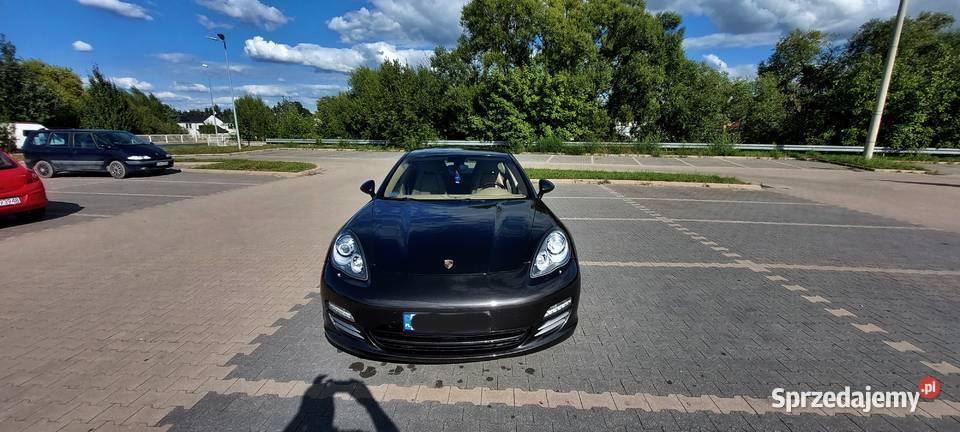 Panamera Mocca jasna skóra Trzebnica