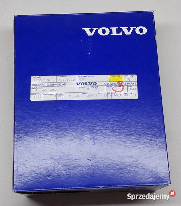 UCHWYT NA KUBKI CUP HOLDER VOLVO XC90 30781471 dolnośląskie Mielęcin