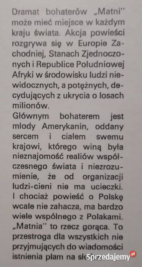 matnia Leonard miękka Książki i Podręczniki Gdańsk