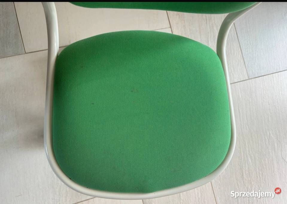 orfjall Krzesło obrotowe białyVissle zielony Dom i Ogród Katowice