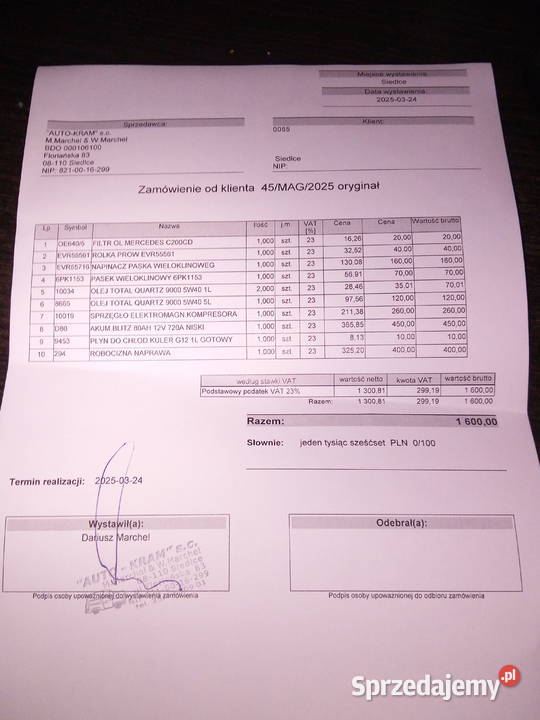 Clk lift tempomat Siedlce
