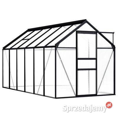 vidaXL Szklarnia antracytowa aluminium 703 Warszawa