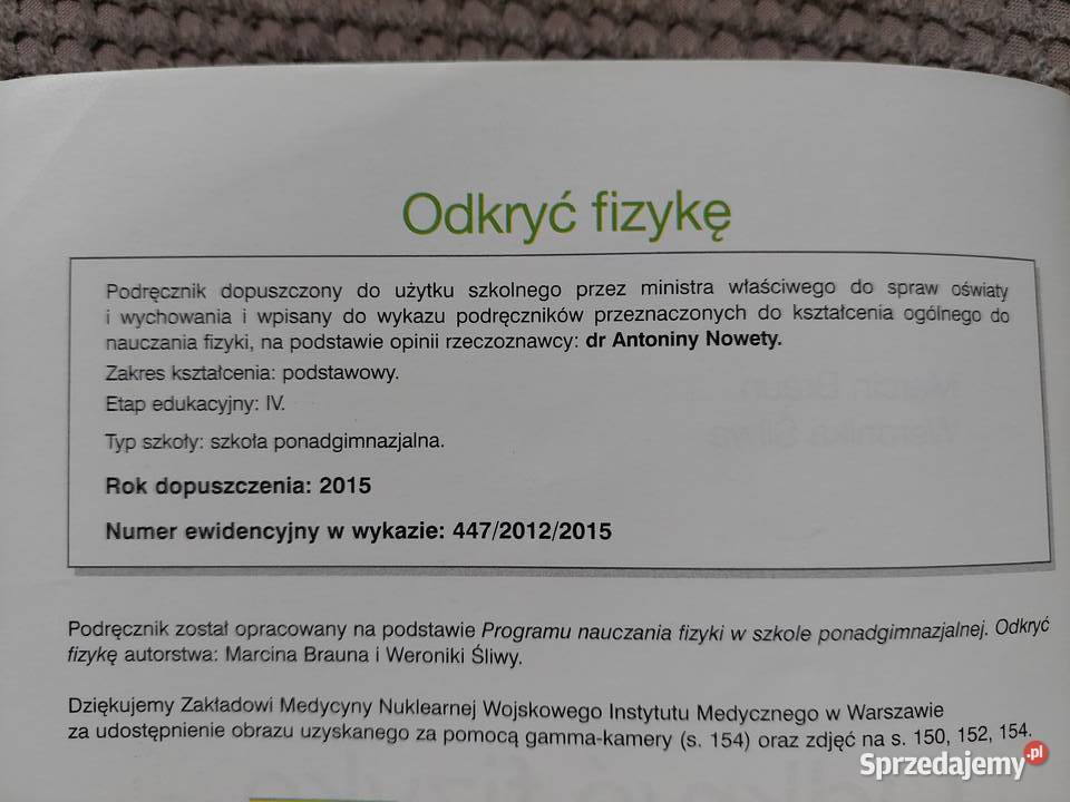 Odkryć fizykę Kraków