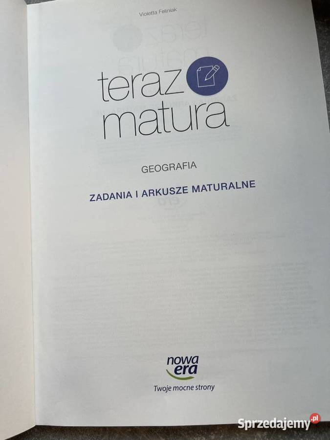 Teraz Matura Geografia zadania i arkusze Jasło
