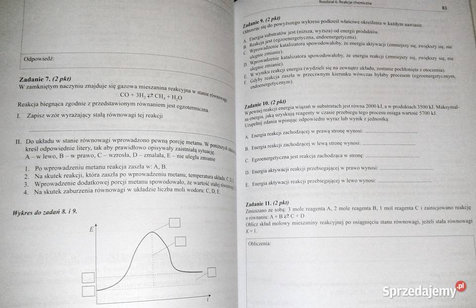 Chemia Fundamenty Zadania przedmaturalne P Chełm