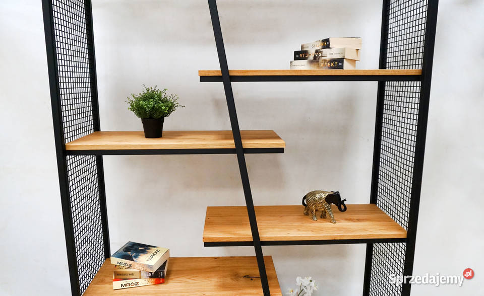 Regał loftowy KRATKA Nowy Sącz