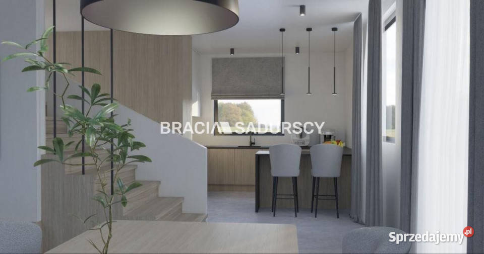 Dom bliźniak Kraków Kocmyrzowska 120m2 Rok budowy 2025