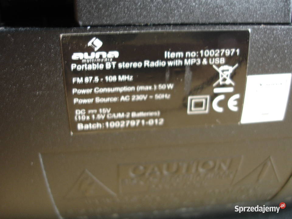 Radioodtwarzacz AUNA model 10027971 Zielona Góra