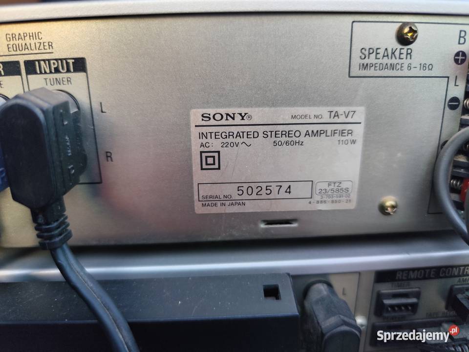 Sony wieża vintage Lubin
