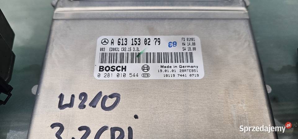 Zestaw startowy mercedes w210 32cdi 6131530279 Komputery Zbąszyń sprzedam