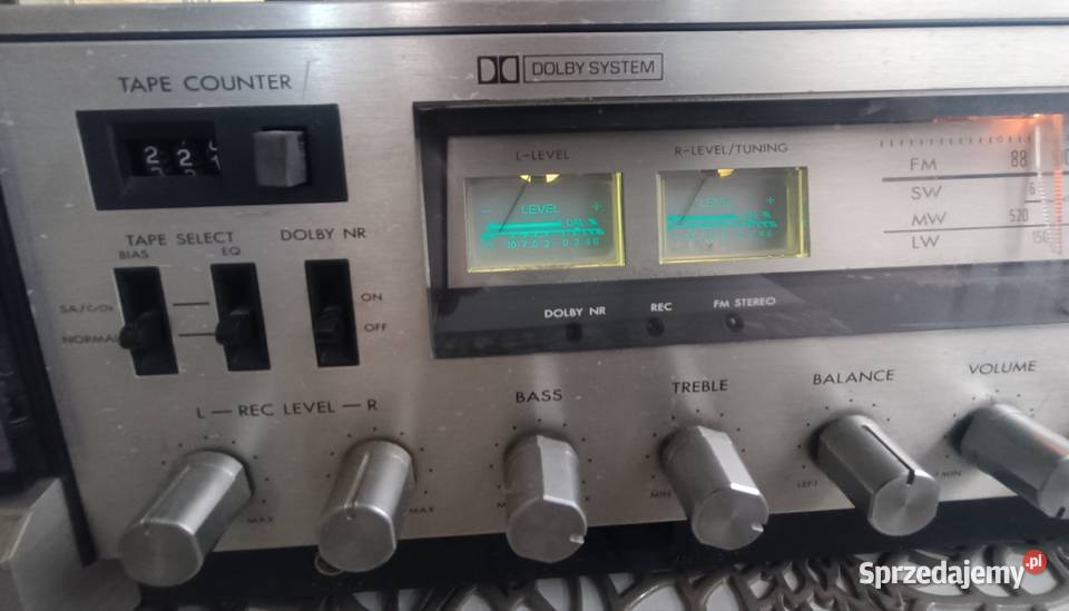 Amplituner Vintage JVC z gramofonem Kraków