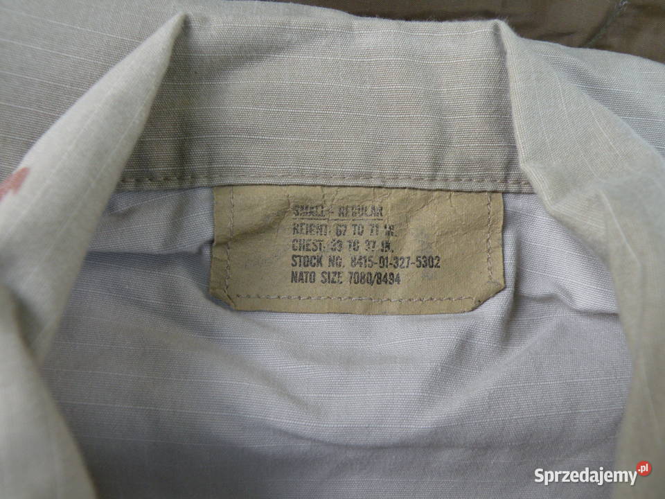 Mundur bdu 3 color small regular USMC ripstop Wrocław