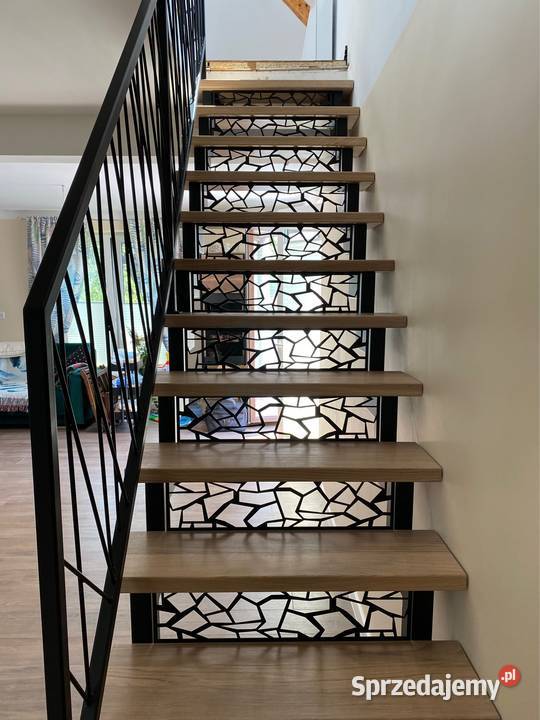 Schody metalowe nowoczesne loft samonośne mazowieckie Warszawa sprzedam