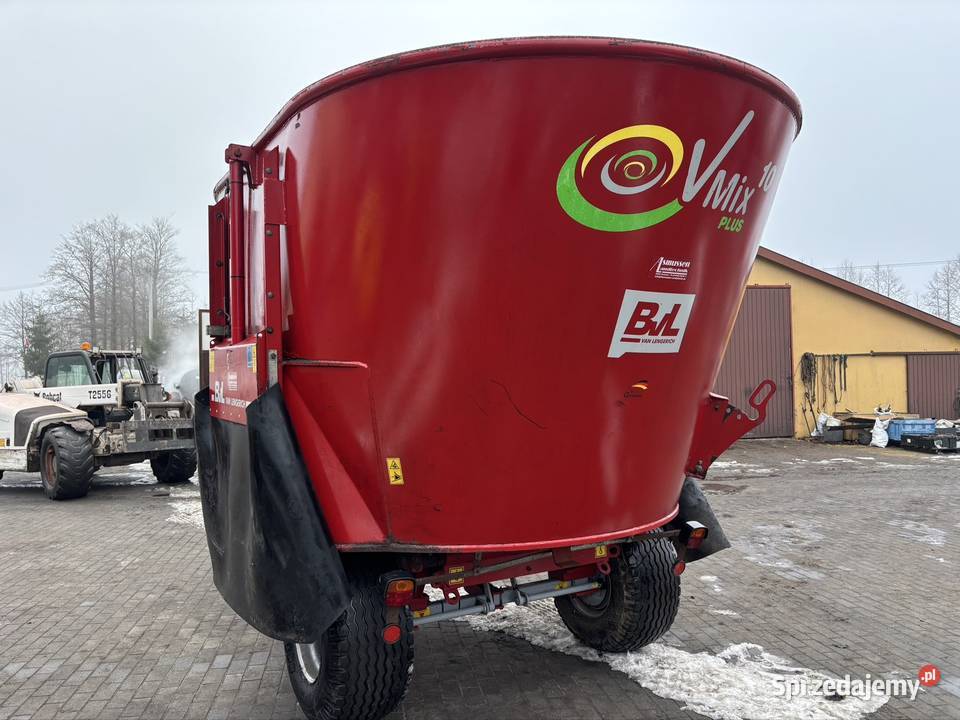 Paszowóz BVL Vmix 10m3 plus wóz paszowy 2011 r Rolnictwo Myszyniec