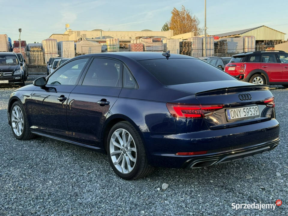 Audi A4 20 16V TFSI 252 4x4 2019r SLine navi dolnośląskie Wojkowice