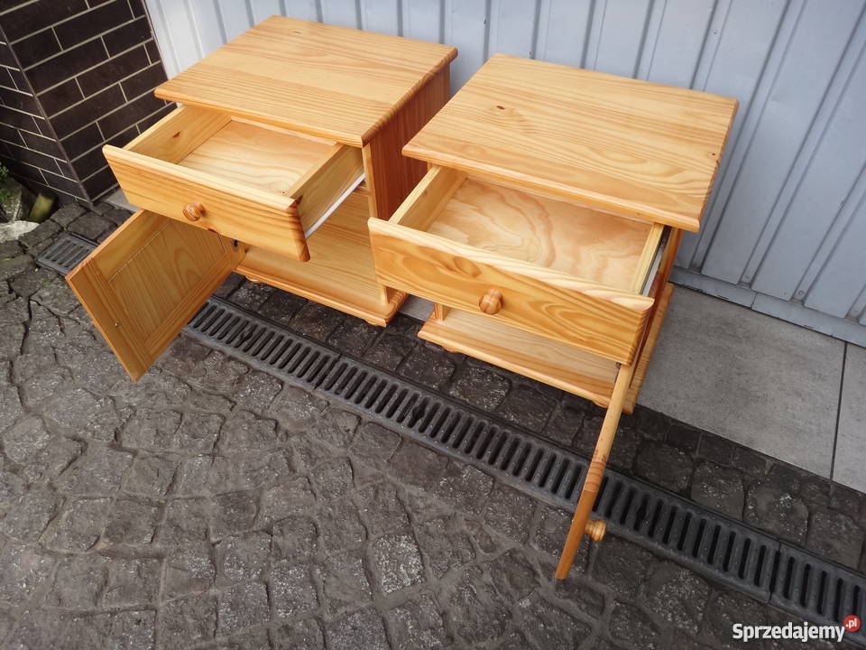 Sosnowe szafki nocne 2