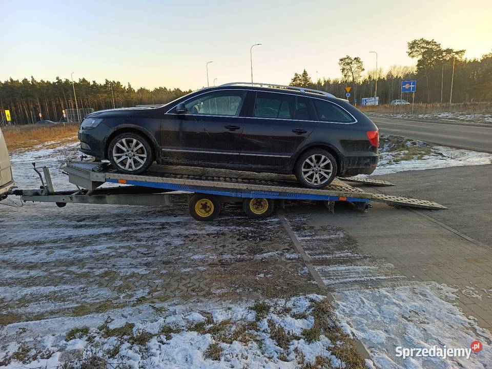Przyczepa Laweta uchylna samochodowa BOCKMANN Bydgoszcz