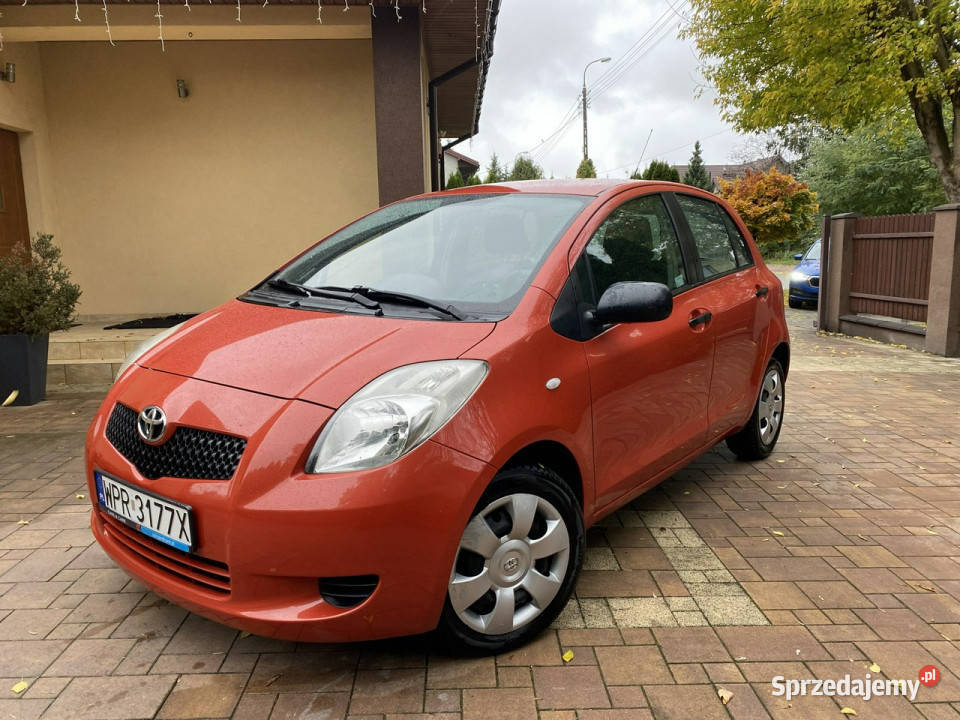 Toyota Yaris II Wł Krajowy Luna 13 Benzyna 5 Pruszków