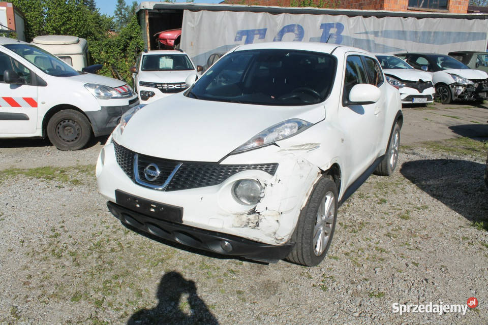 Nissan Juke I 20102019 uszkodzony Ostrów Wielkopolski