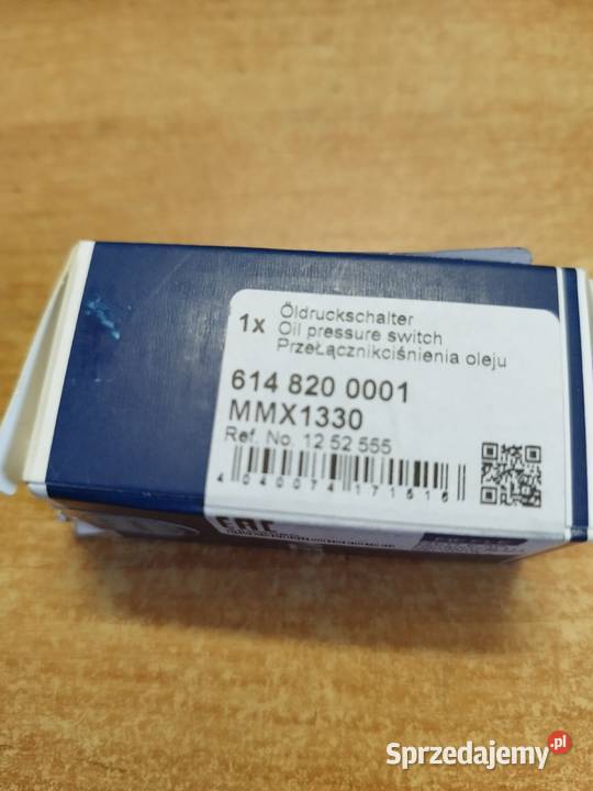 Czujnik Ciśnienia Oleju Meyle 6148200001 Opel Jasło