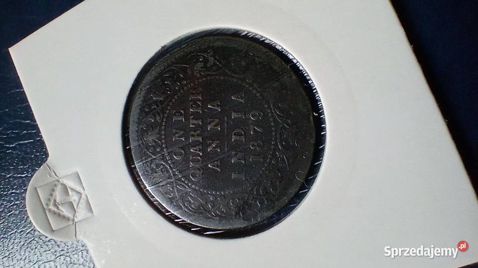 Stare monety 14 anny 1879 Indie Brytyjskie