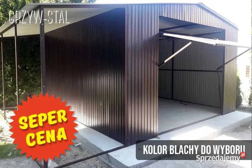 Garaż Blaszany z zadaszeniem Blaszak z Katowice