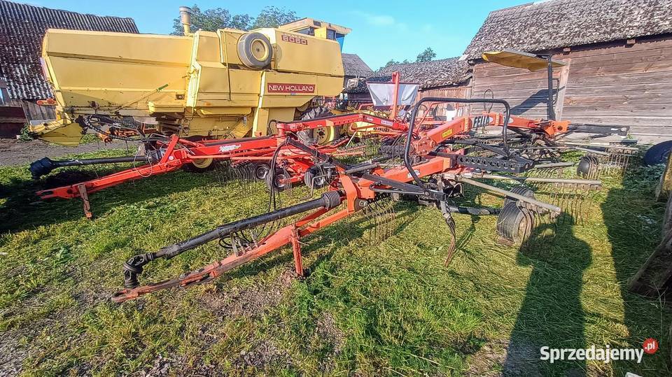 Zgrabiarka Kuhn GA6632 Fella TS1500 Zgrabiarki i przetrząsacze Wierzchowiska Drugie