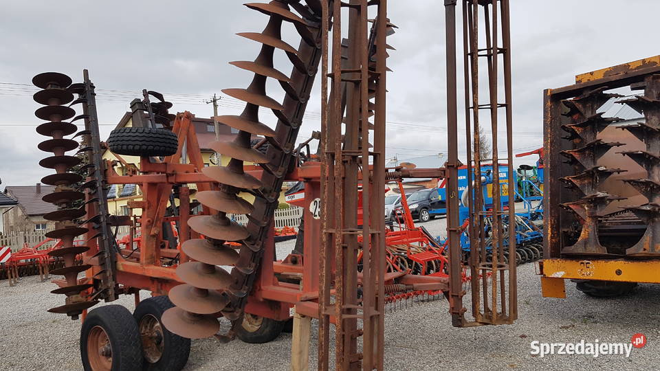 Brona talerzowa Gregiore Besson 6m z wałem