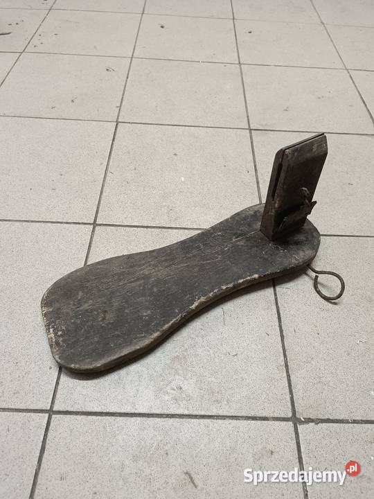 Zabytkowy koń przyrząd do szycia lejc uchwyt Rzeszów