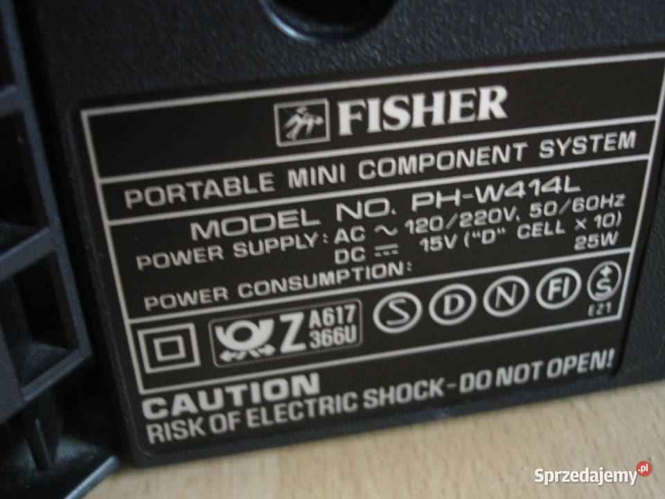 Radiomagnetofon FISCHER PHW414 Zielona Góra