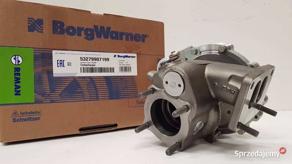 Turbosprężarka BorgWarner KKK Reman 53279907199 Siedlce sprzedam
