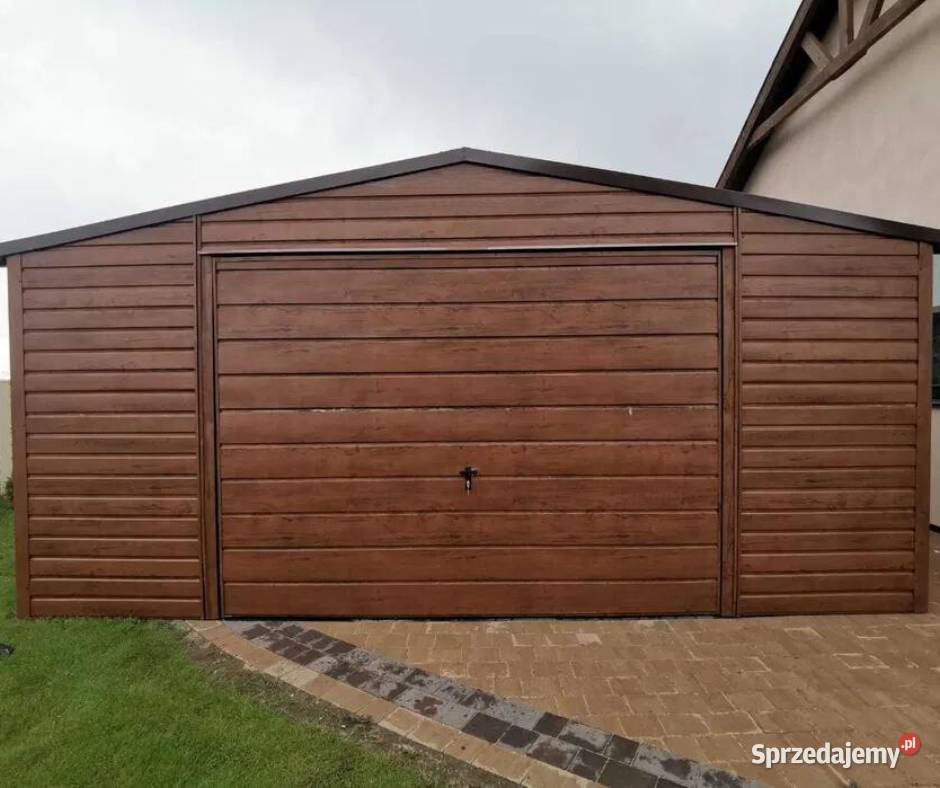 Garaż blaszany 5x6 drewnopodobny małopolskie