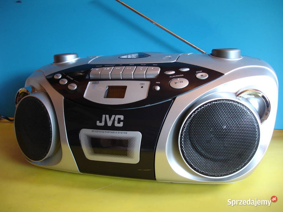 Radiomagnetofon z CD JVC RCEX10 Zielona Góra