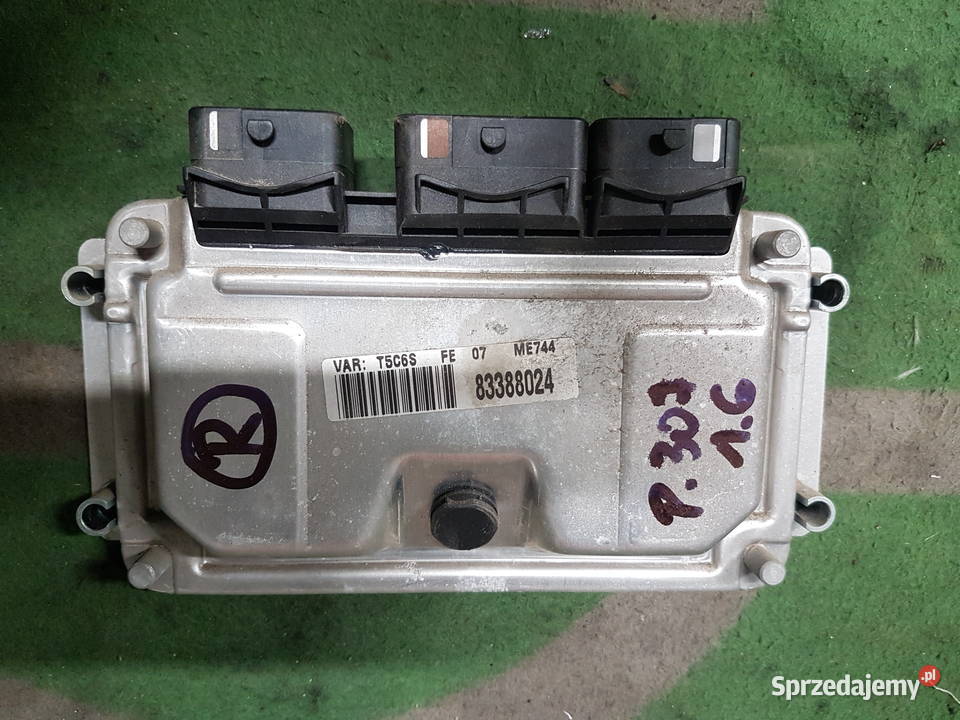 PEUGEOT 307 16 16V STEROWNIK KOMPUTER 0261206943 wielkopolskie Turek