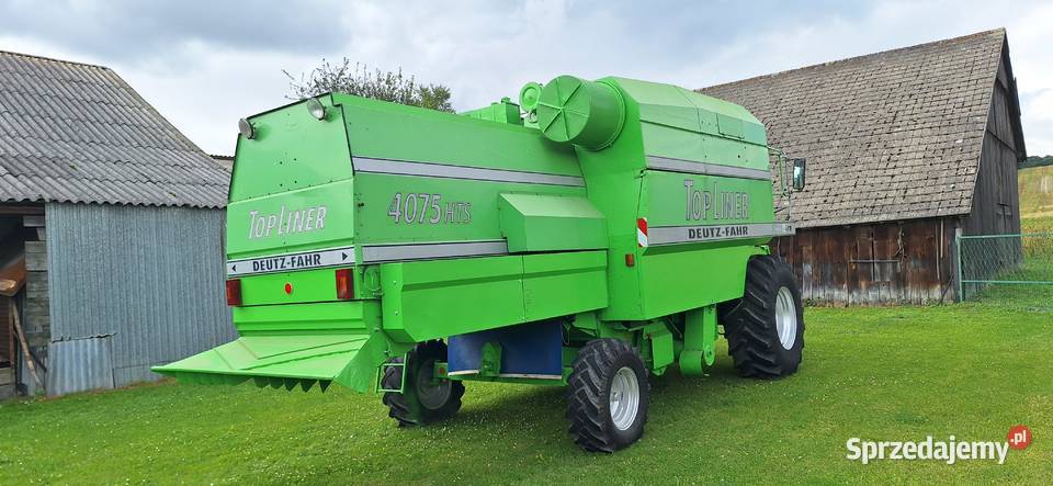 Kombajn DeutzFahr TopLiner 4075 hts Fendt John Charsznica