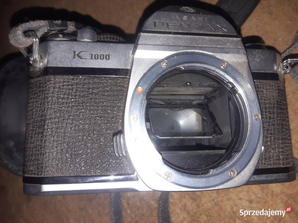Aparat analogowy Pentax K 1000 Asahi Stary Sącz