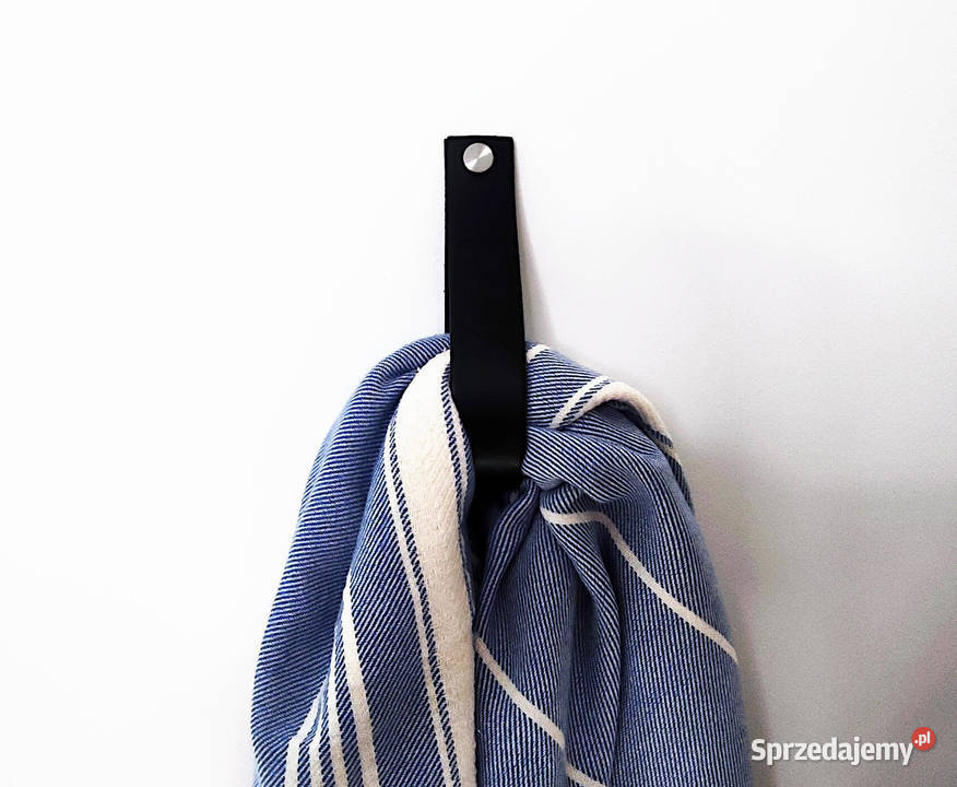 wieszak na ręcznik skórzany Gdańsk sprzedam