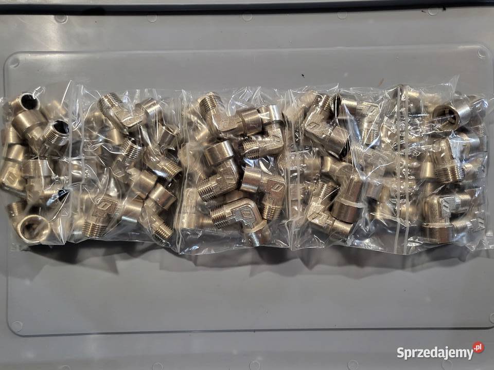 Kolanko 12 mosiądz niklowany Kraków