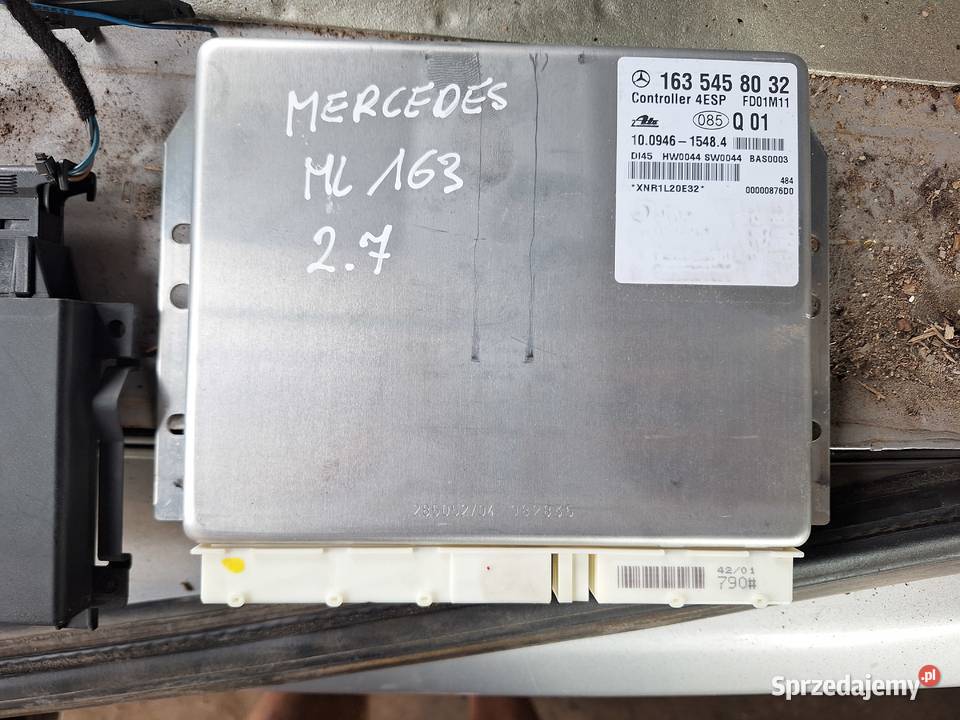 Komputer Sterownik Silnika Mercedes ML W163 27 Wisznice sprzedam