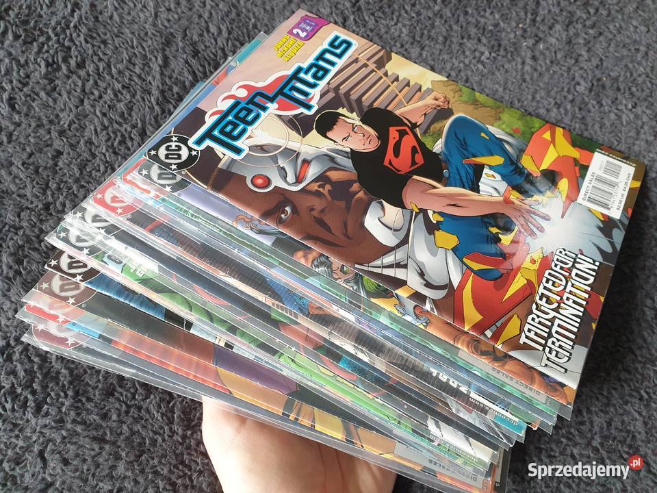 Teen Titans kolekcja 18 komiksów DC USA Komiksy Kultura i Rozrywka Gdynia