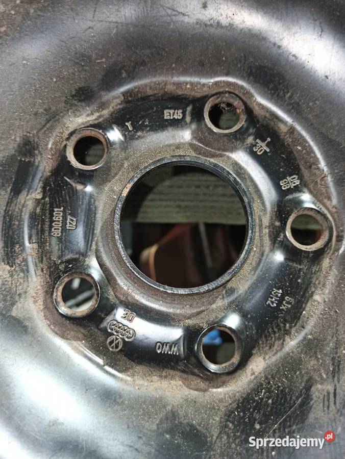Felga nowa stalowa 5x112 15 r15 et45 vw audi Części samochodowe Pułtusk sprzedam