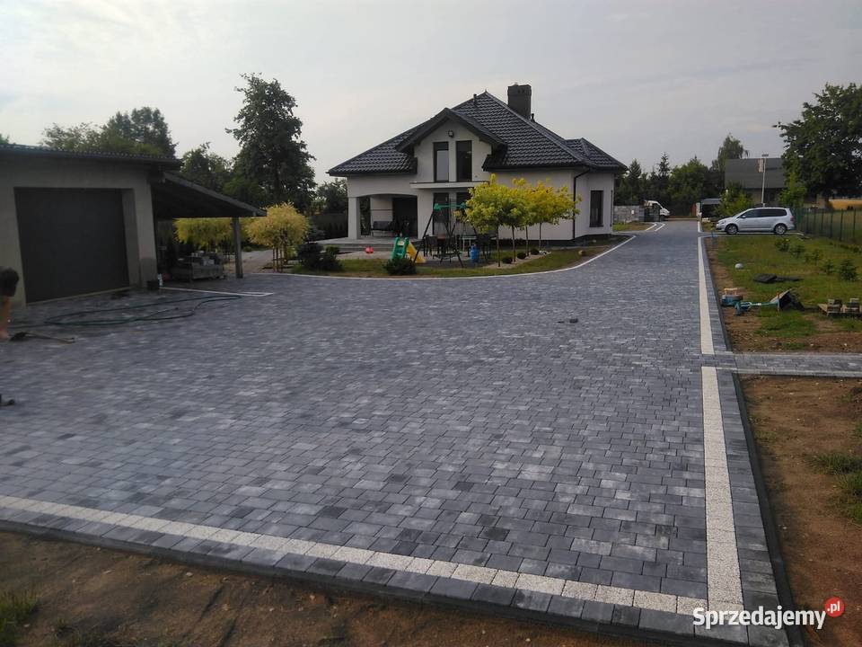 Brukarstwo układanie kostki brukowej brukarstwo Gorzkowice usługi budowlane