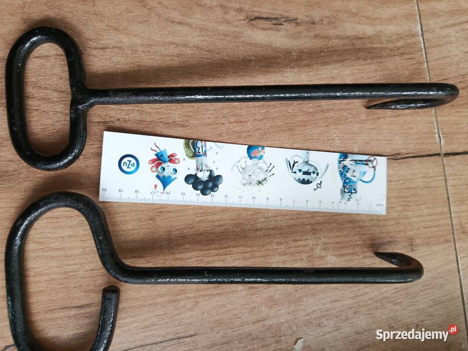 Dwa haki do słomy do dekoracji zestaw metalowe Choszczno sprzedam